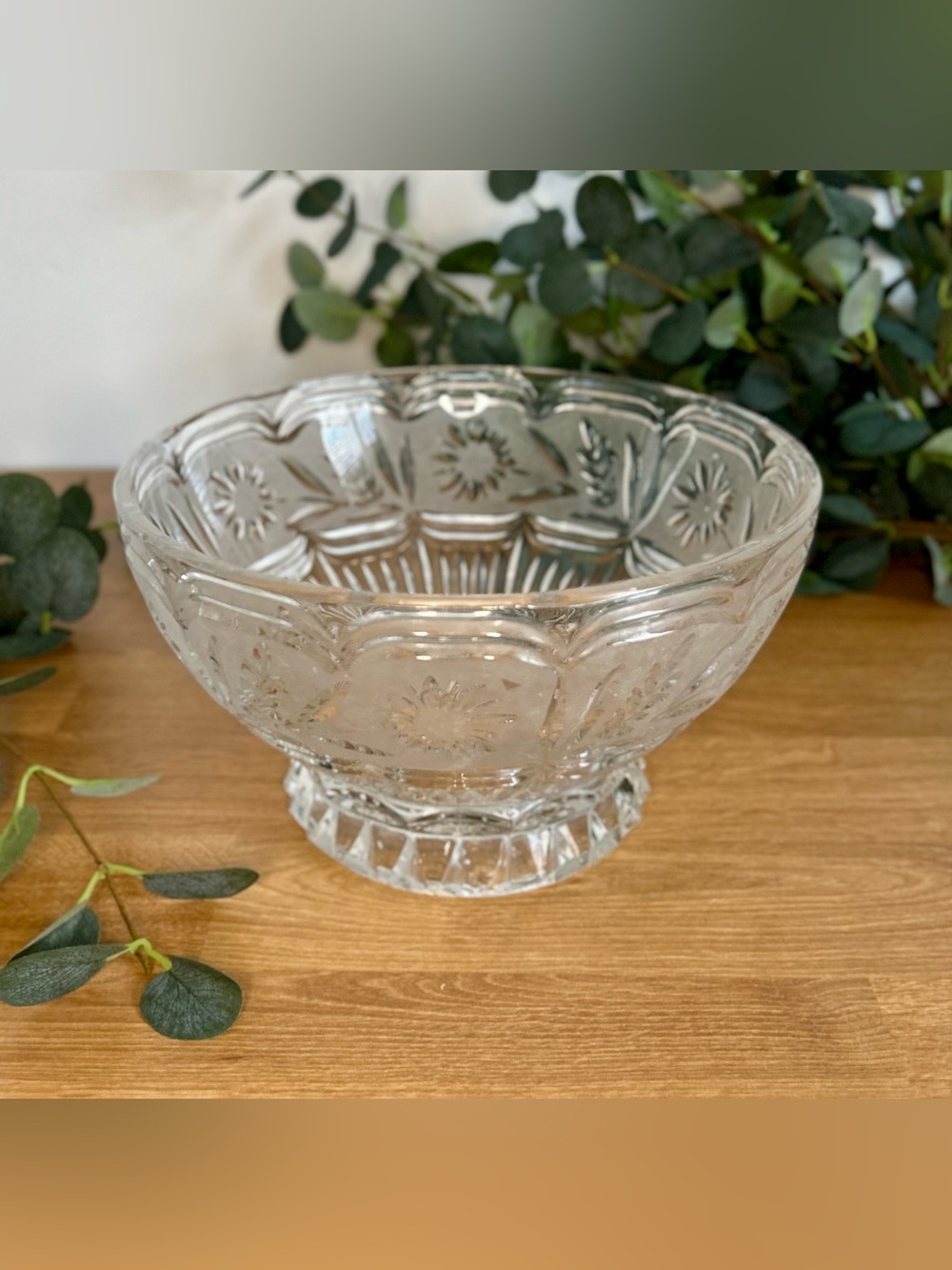 Vintage Zaječar Crystal Bowl | Hand-Cut 24% Lead Serving Dish Yugoslavia